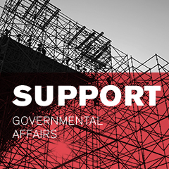 Support governmental affairs