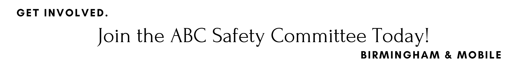Associated Builders and Contractors, Inc. - Alabama Chapter > Safety ...